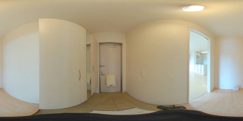 パノラマ画像玄関