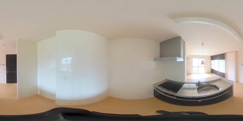 パノラマ画像キッチン