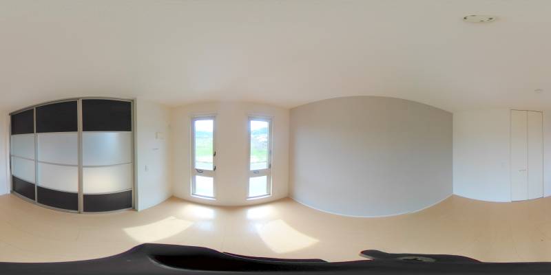 パノラマ画像洋室