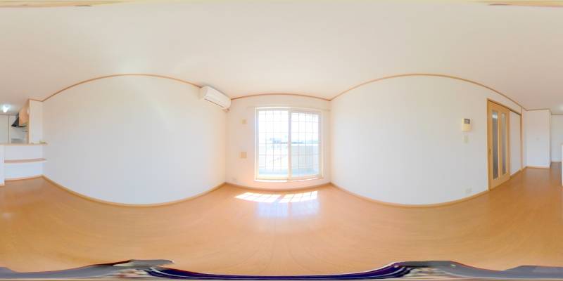 パノラマ画像リビング