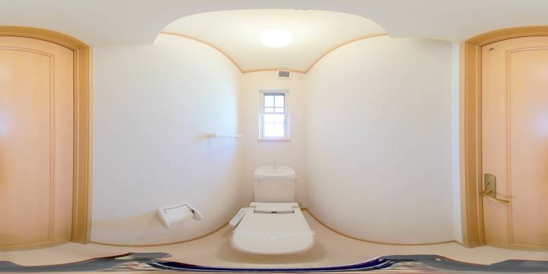 パノラマ画像トイレ