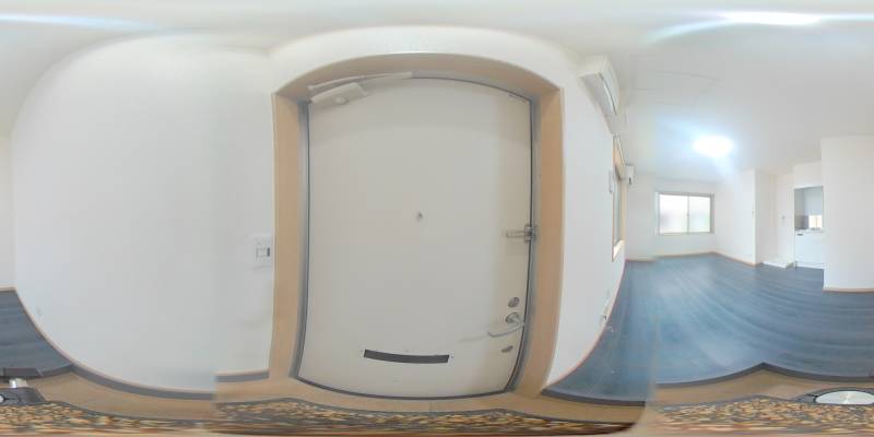 パノラマ画像玄関