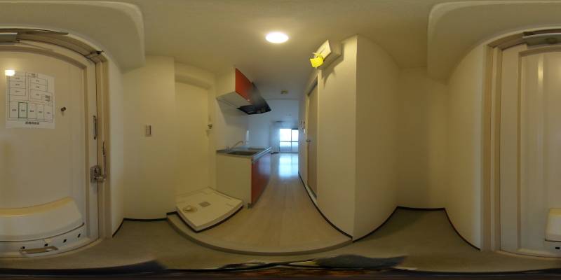 パノラマ画像玄関