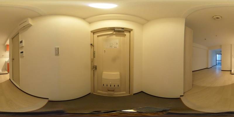 パノラマ画像玄関