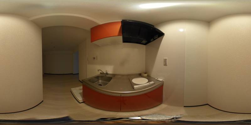 パノラマ画像キッチン