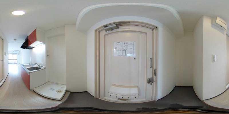 パノラマ画像玄関