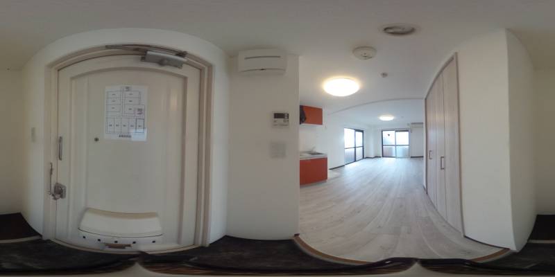 パノラマ画像玄関