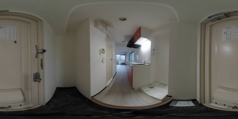 パノラマ画像玄関