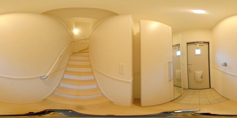 パノラマ画像玄関