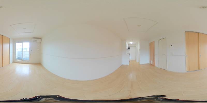 パノラマ画像リビング