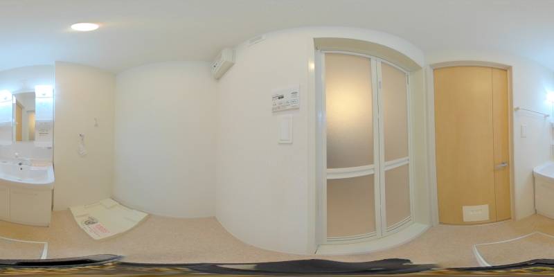 パノラマ画像洗面所