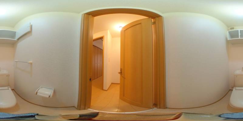 パノラマ画像トイレ