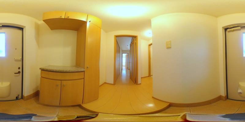 パノラマ画像玄関