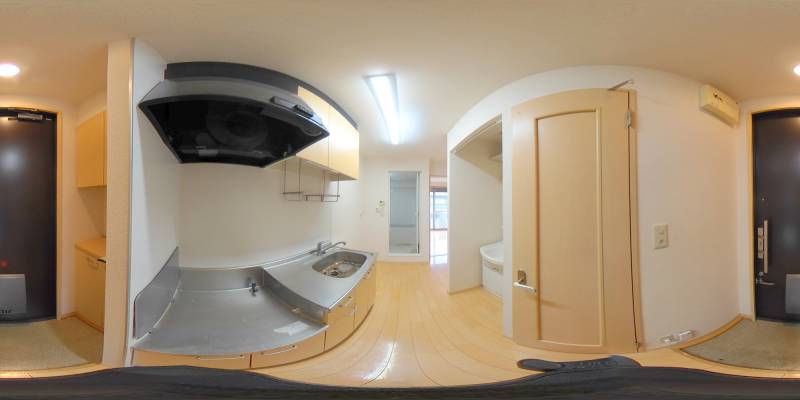 パノラマ画像玄関