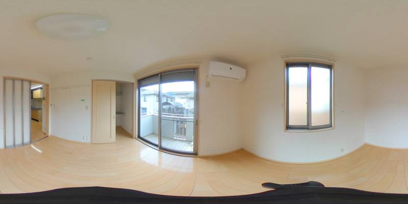 パノラマ画像洋室