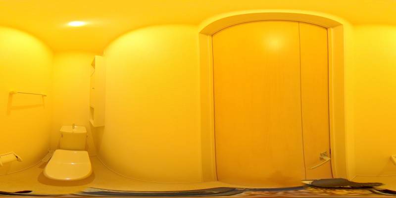 パノラマ画像トイレ