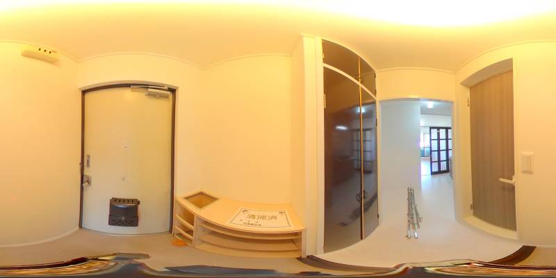 パノラマ画像玄関