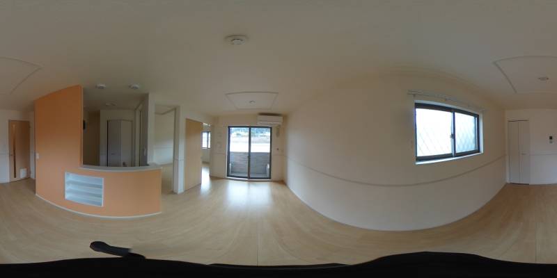 パノラマ画像リビング