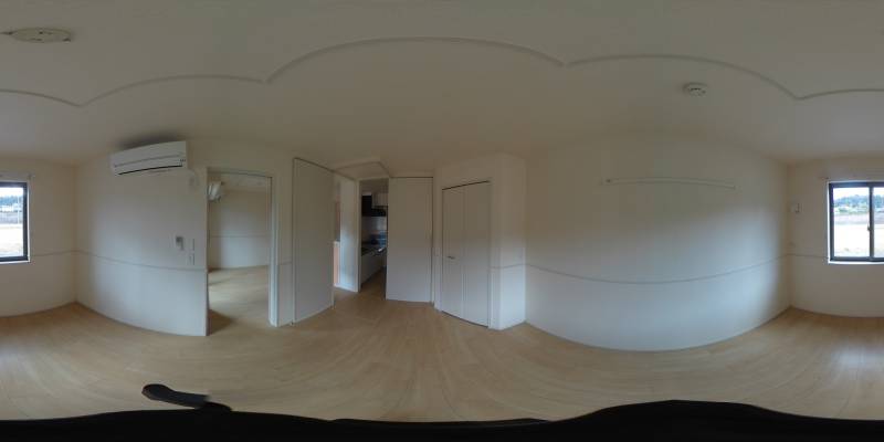 パノラマ画像洋室