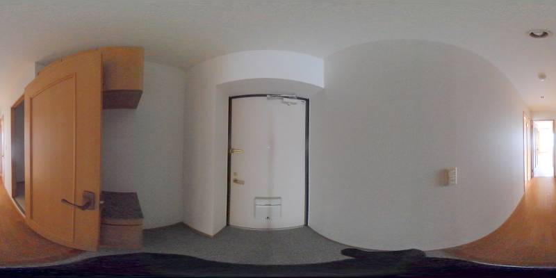 パノラマ画像玄関