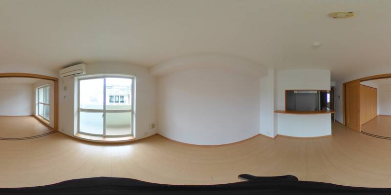 パノラマ画像リビング