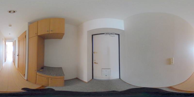 パノラマ画像玄関