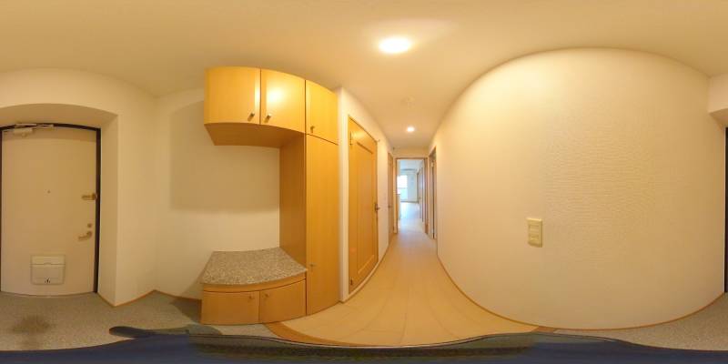 パノラマ画像玄関