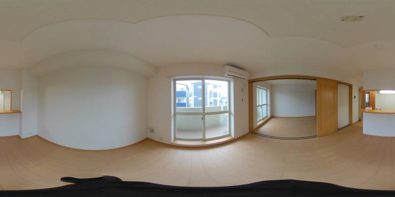 パノラマ画像リビング