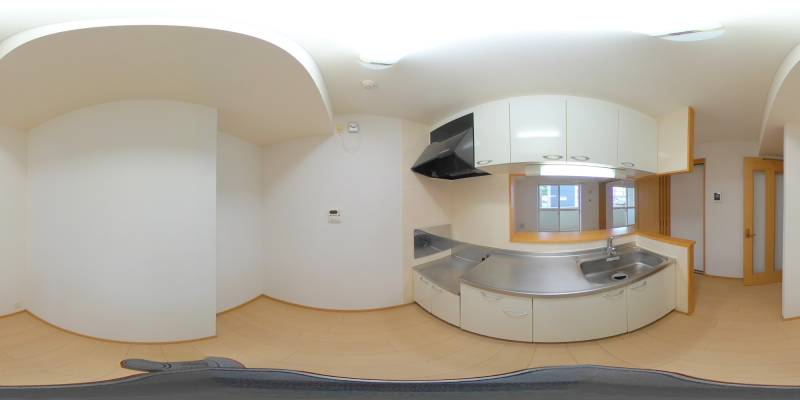パノラマ画像キッチン
