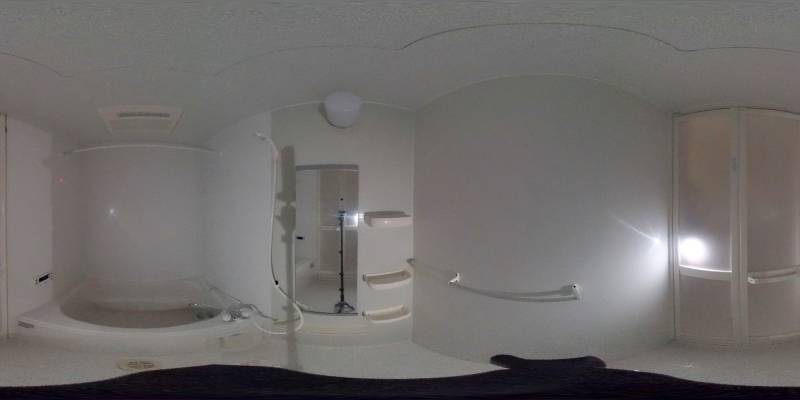 パノラマ画像バスルーム