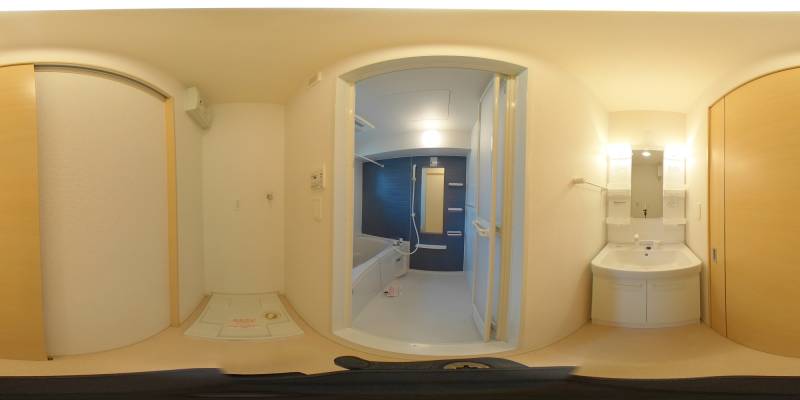 パノラマ画像洗面所