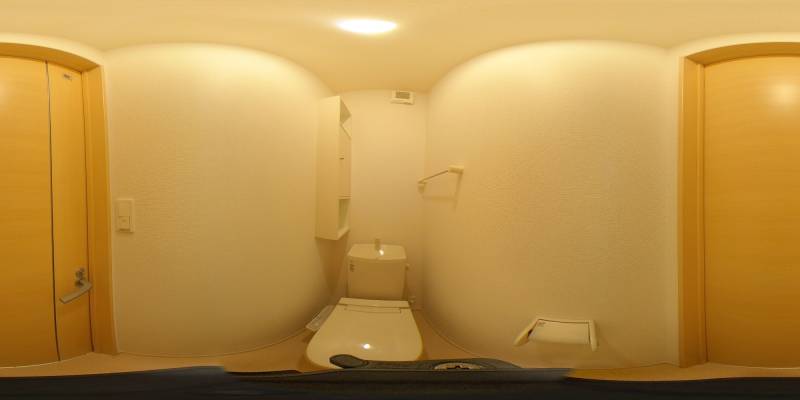 パノラマ画像トイレ