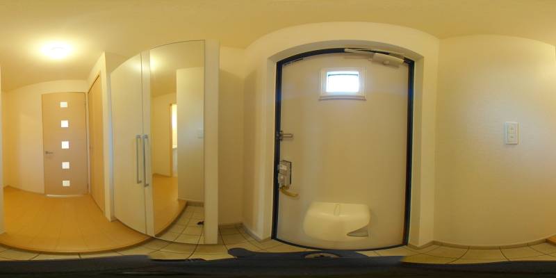 パノラマ画像玄関