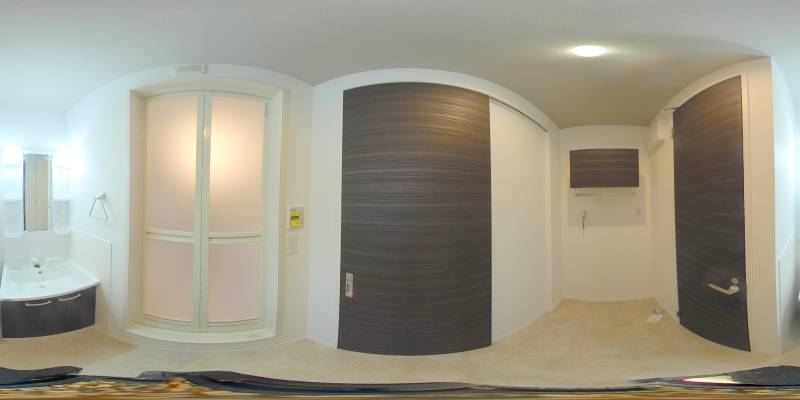 パノラマ画像洗面所