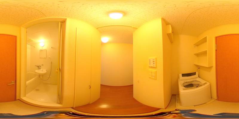 パノラマ画像洗面所