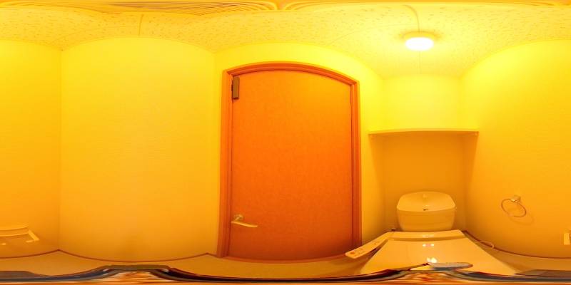 パノラマ画像トイレ