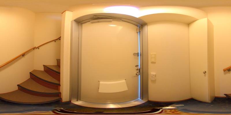 パノラマ画像玄関