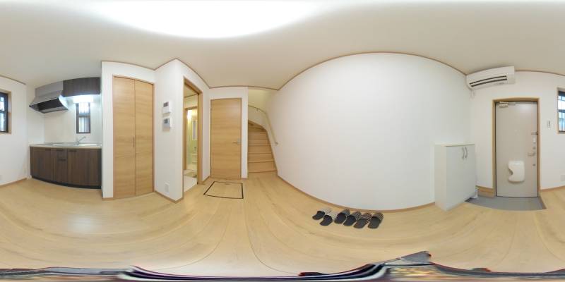 パノラマ画像玄関