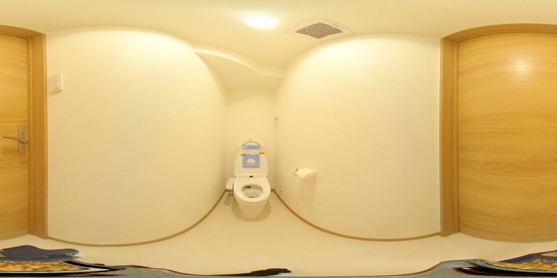 パノラマ画像トイレ