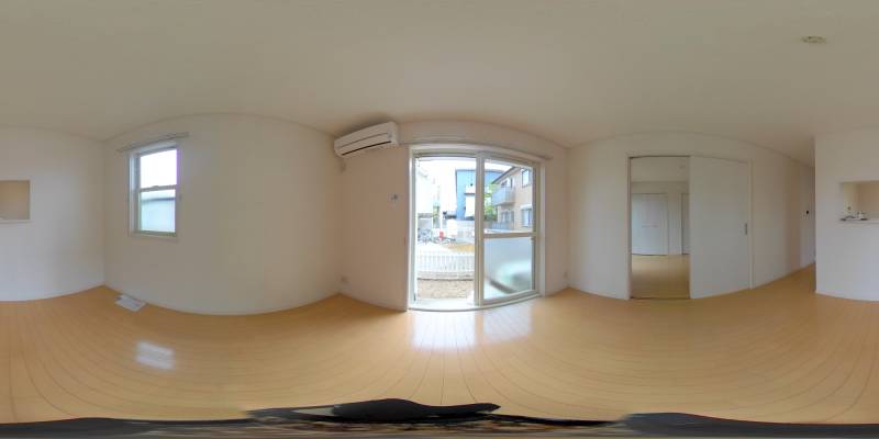 パノラマ画像リビング