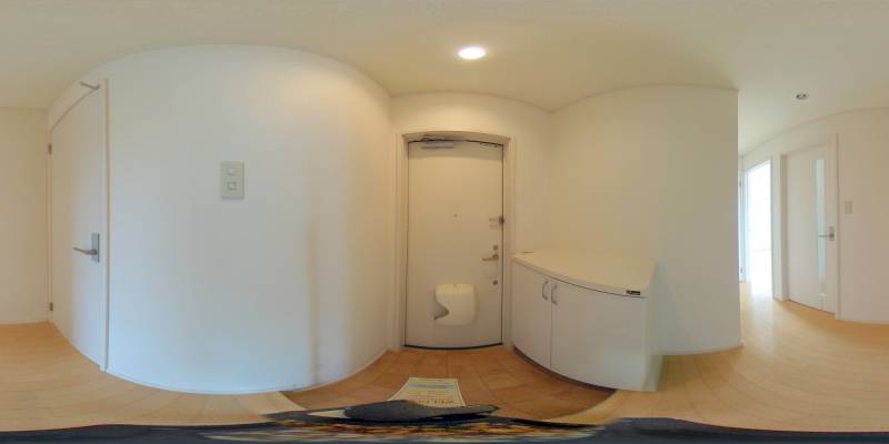 パノラマ画像玄関