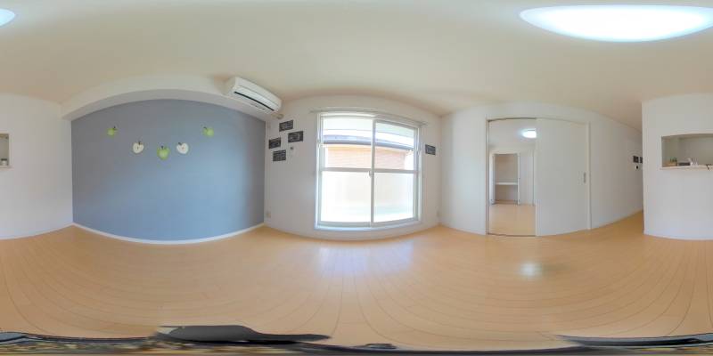 パノラマ画像リビング