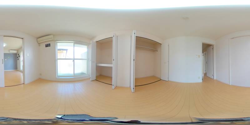 パノラマ画像洋室