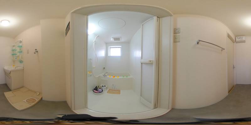 パノラマ画像洗面所