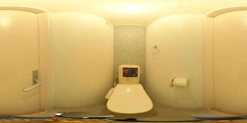 パノラマ画像トイレ