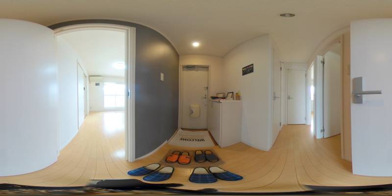 パノラマ画像玄関