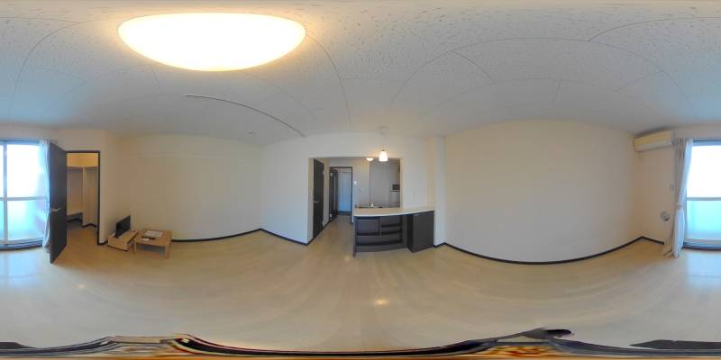 パノラマ画像洋室