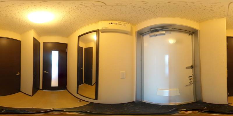 パノラマ画像玄関