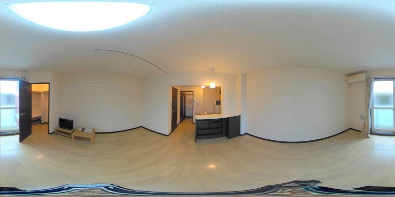 パノラマ画像洋室