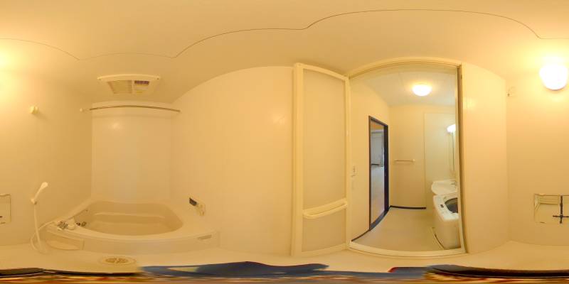 パノラマ画像バスルーム